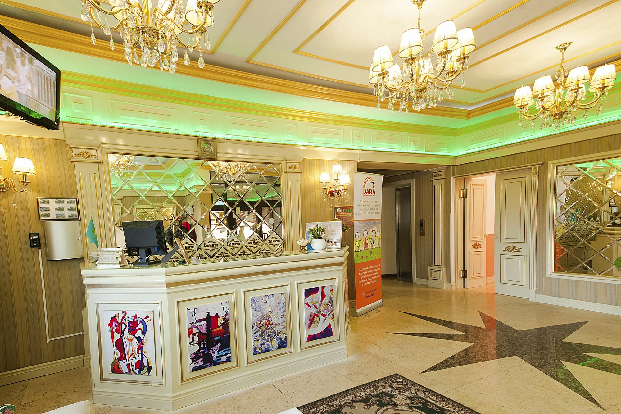 San Marino Hotel Astana Ngoại thất bức ảnh